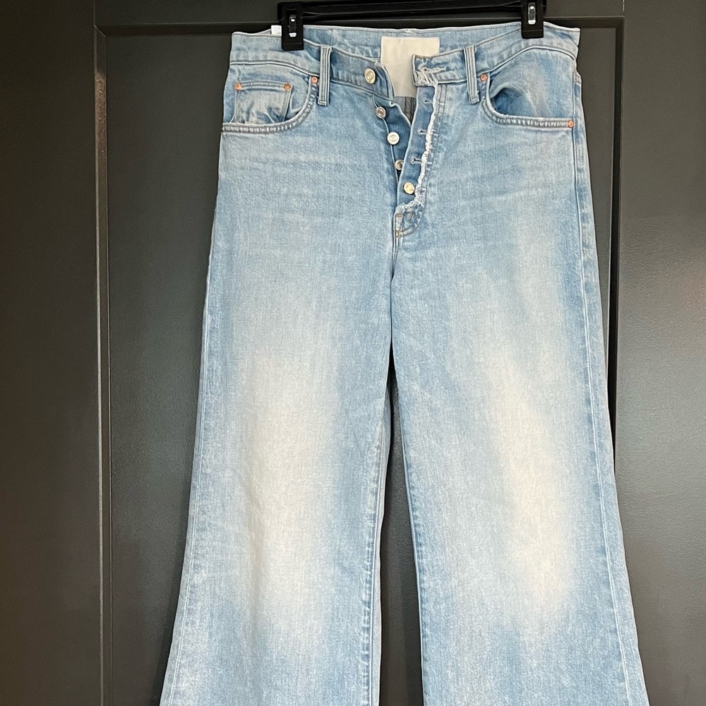 MOTHER THE FLY CUT TOMCAT ROLLER SIZE 29 JEAN flare wide leg